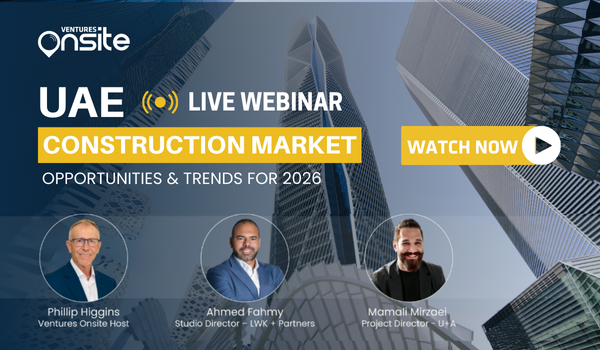 Ventures Onsite 2025 - UAE Construction Market Webinar 2026 - Social